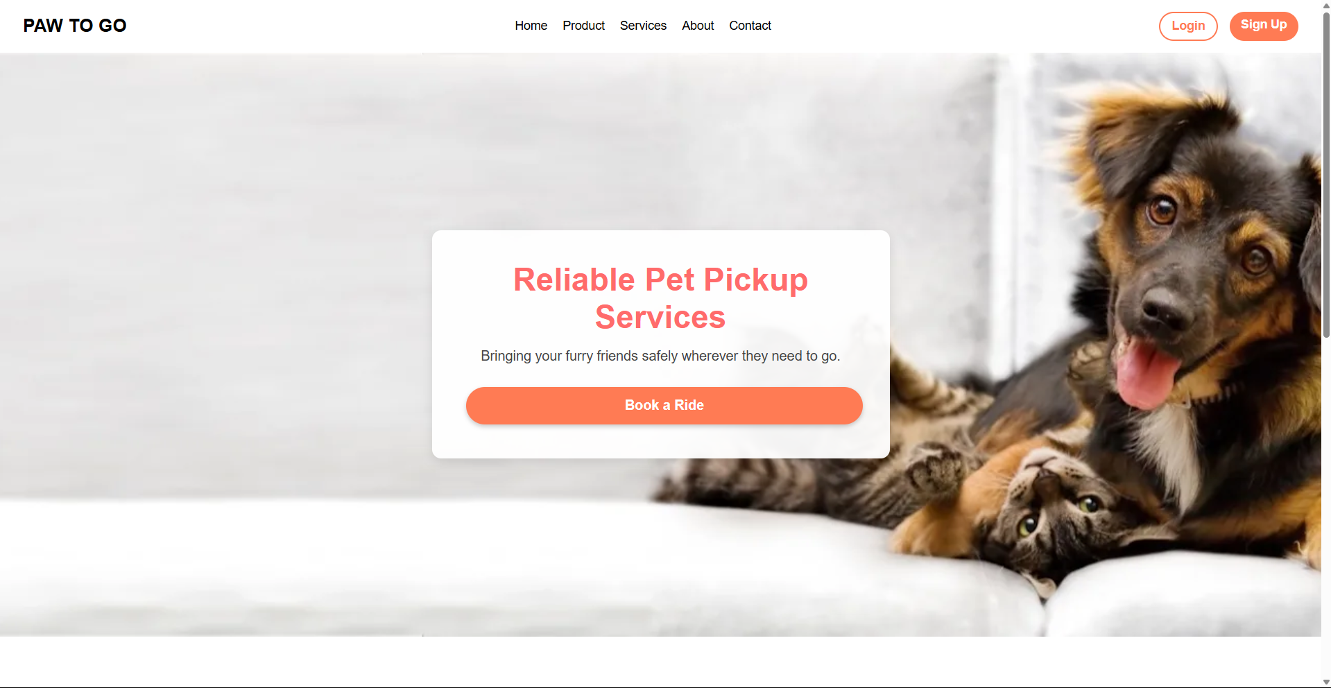 Pet Pickup Service
